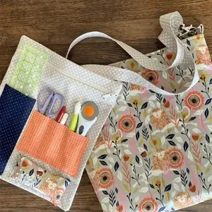The Cutting Edge Bag Downloadable PDF Sewing Pattern | Cotton Street Commons Order Now