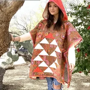 The Return Of The Poncho Downloadable PDF Sewing Pattern | Cotton Street Commons Authentic