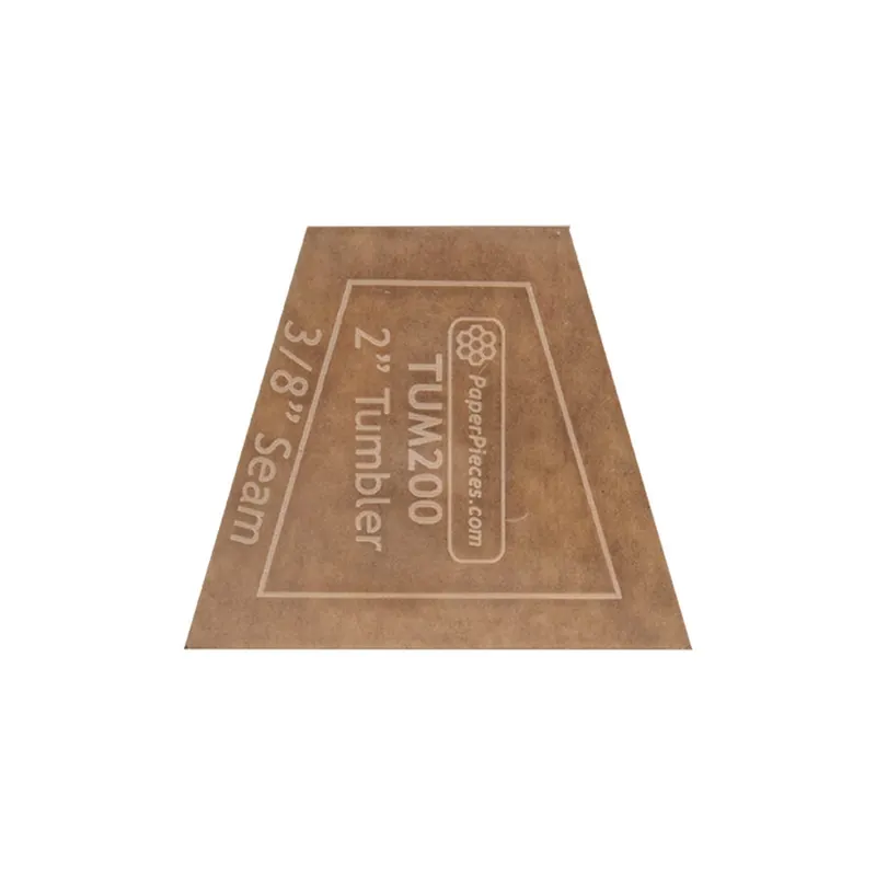 2" Tumbler Acrylic Template | Paper Pieces #TUM200-038 Super Sale