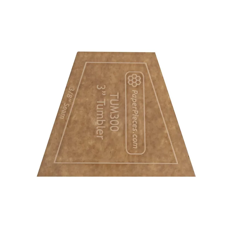 Shop Now 3" Tumbler Acrylic Template | Paper Pieces #TUM300-038