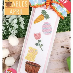 April Stackables Downloadable PDF Cross Stitch Pattern | It's Sew Emma Crafted