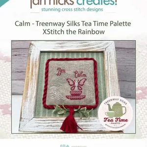 Genuine Calm Downloadable PDF Cross Stitch Pattern | Jan Hicks Creates!
