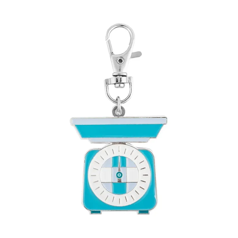 Stitching with the Housewives Monthly Weigh In Enamel Charm | Fat Quarter Shop Exclusive Budget