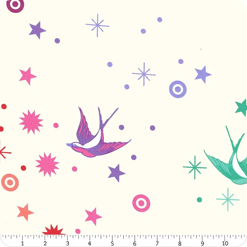 Mega Sale Neon True Colors Wide Cotton Candy Fairy Flakes 108" Wide Sateen Yardage | SKU# QBTP011-COTTONCANDY