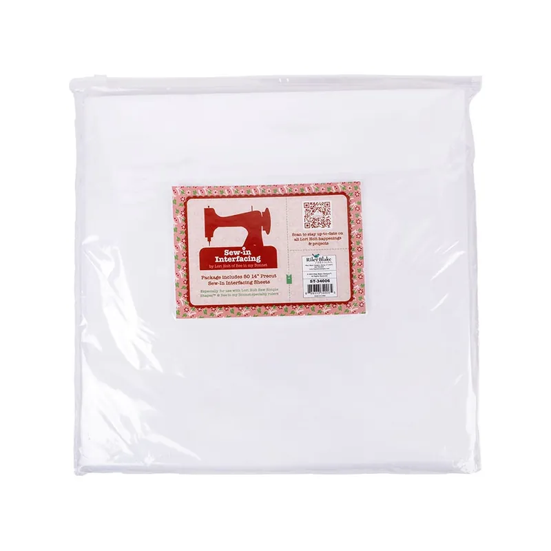Lori Holt 14" x 14" Precut Sew-in Interfacing | Lori Holt of Bee in my Bonnet #ST-34006 Clearance