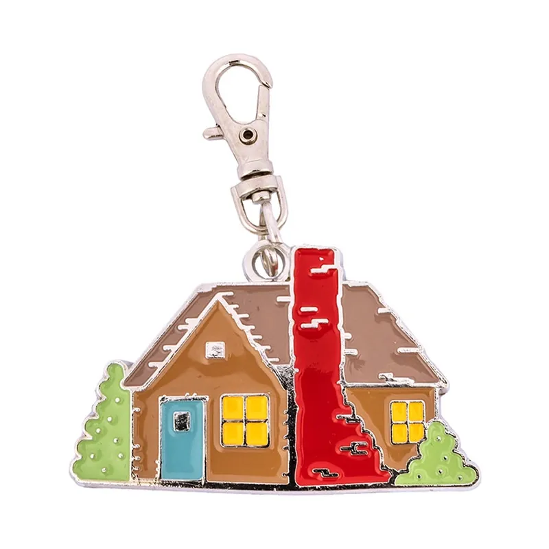Mercantile Cottage Enamel Happy Charm | Lori Holt of Bee in my Bonnet #ST-34013 While Supplies Last