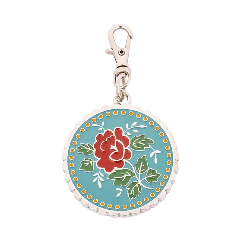 Mercantile Rose Enamel Happy Charm | Lori Holt of Bee in my Bonnet #ST-34015 Must Have