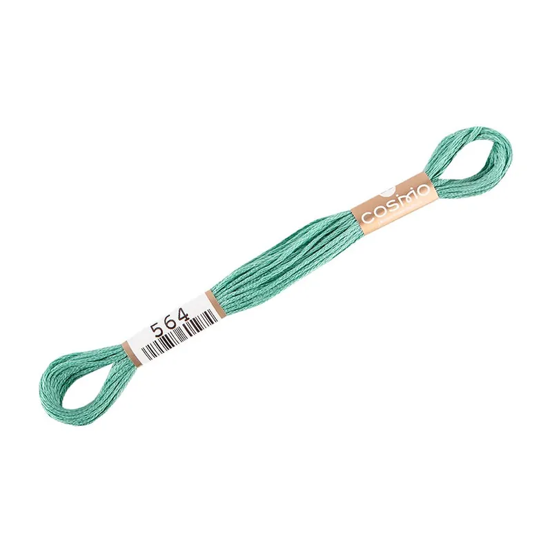 Buy Online Cosmo Malachite Green Cross Stitch and Embroidery Floss | Lecien #2512-564