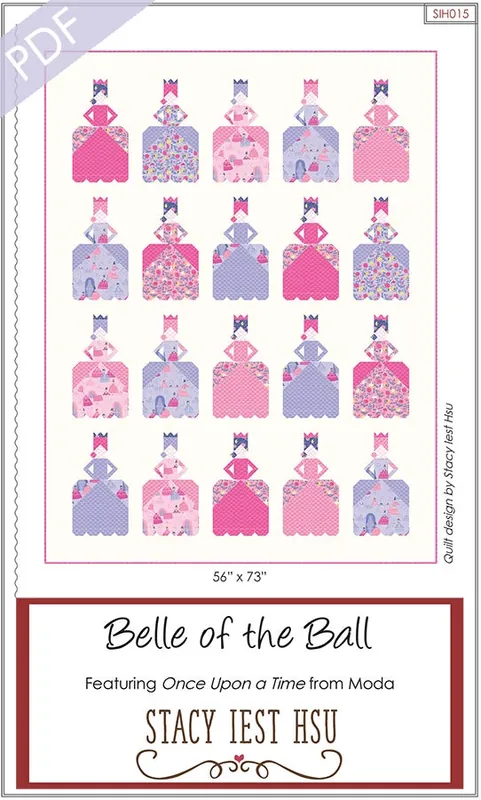 Deal Belle of the Ball Downloadable PDF Quilt Pattern | Stacy Iest Hsu