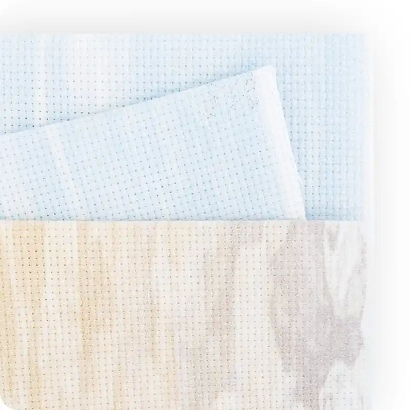 Warranty Included Sea & Sand 14 Count Aida 14" x 15" Cross Stitch Cloth | Fabric Flair