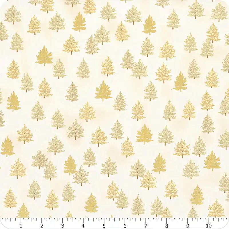 Wholesale Holiday Charms Vanilla Trees Yardage | SKU# 21620-85