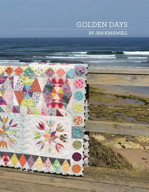 Factory Price Golden Days Quilt Booklet | Jen Kingwell Designs #JKD-8274