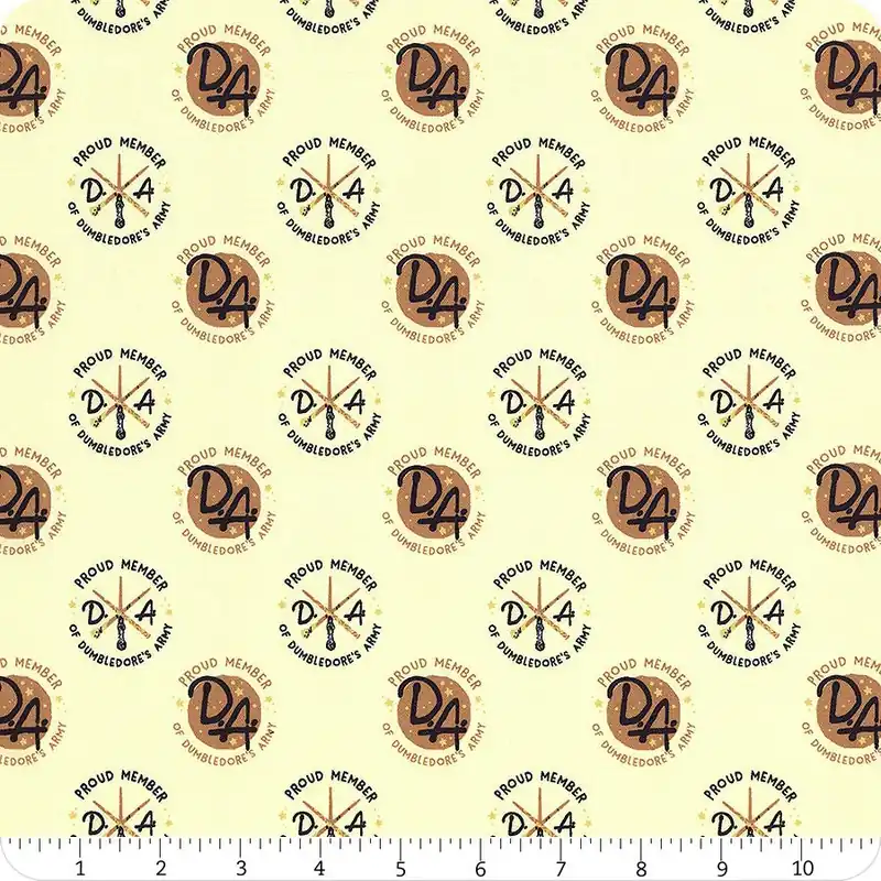Harry Potter Arts & Crafts Cream Dumbledore Army Yardage | SKU# 23800834-1 Place Order
