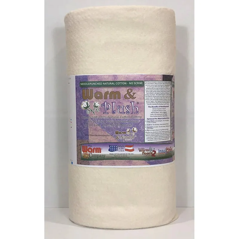 Warm & Plush 45" x 10 Yard Bolt Quilt Batting | The Warm Company #2661 Best Price