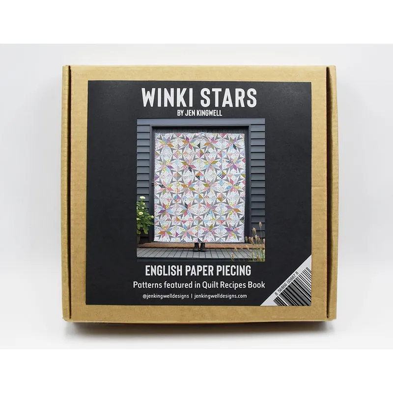 Winki Stars English Paper Piecing Papers Pack | Jen Kingwell Designs #JKD-8878 Special Discount