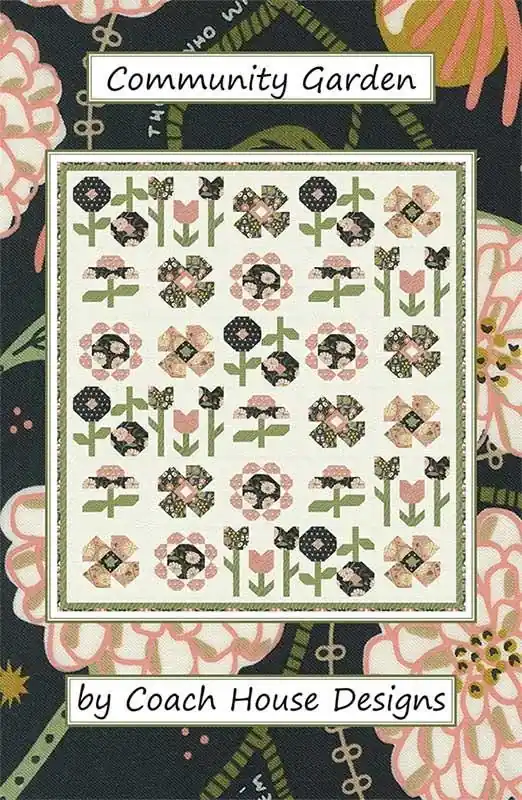 Community Garden Quilt Pattern | Coach House Designs #CHD-2318 Buy Direct