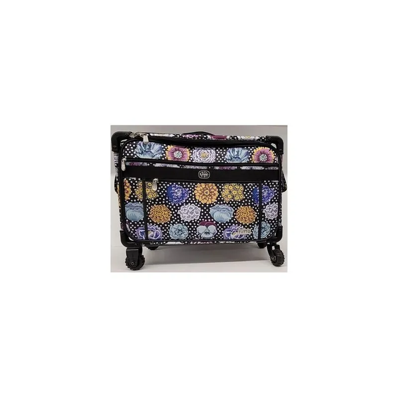 Kaffe Fassett Large Big Blooms Tutto Trolley | Tutto for Kaffe Fassett #KFTUTTOLG2 Worldwide Shipping