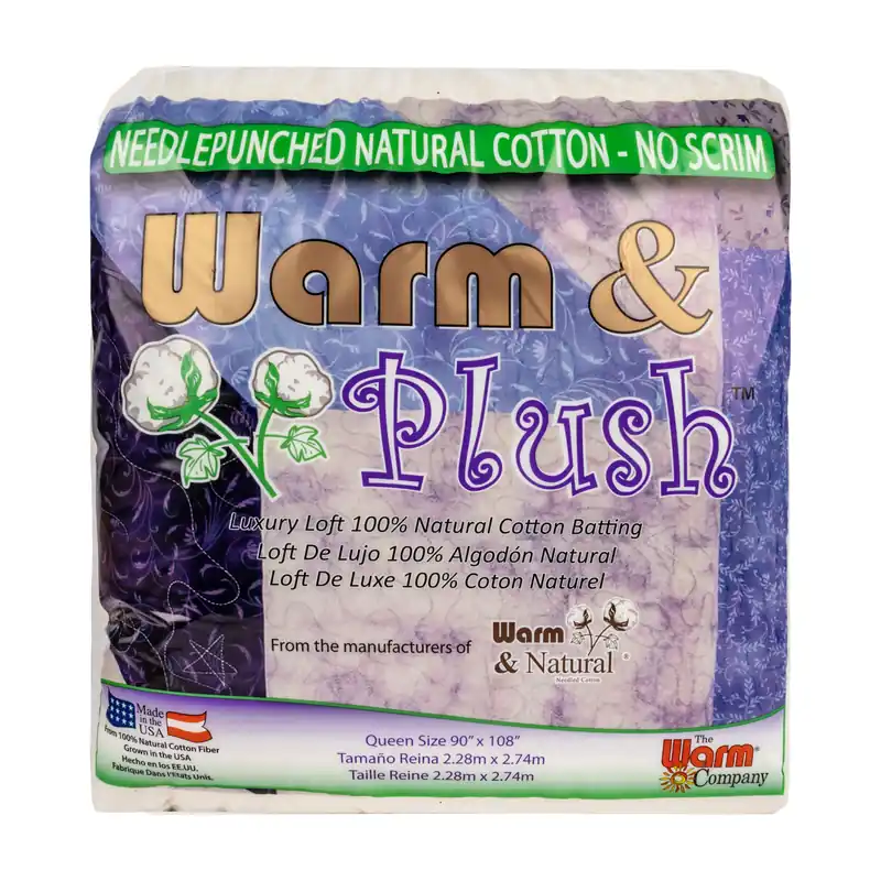 Warm & Plush Queen Quilt Batting | The Warm Company #W2665WN Super Sale