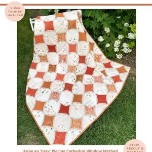 Winsome Windows Downloadable PDF Quilt Pattern | Seams Sew Me Warranty Included