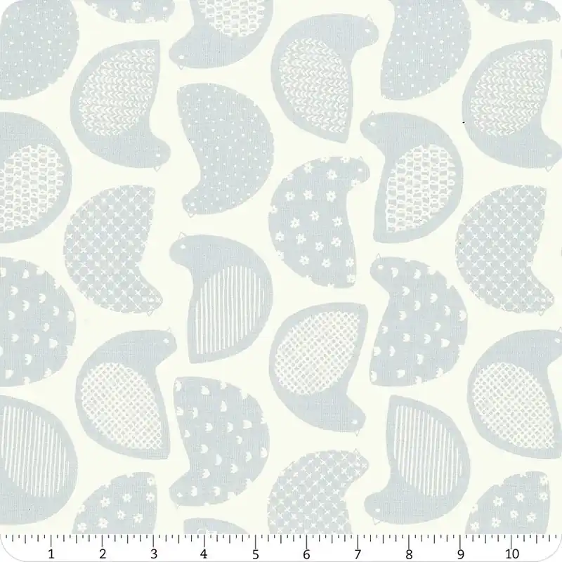 Winterglow Dove Snow Birds Yardage | SKU# RS5113-11 Factory Price