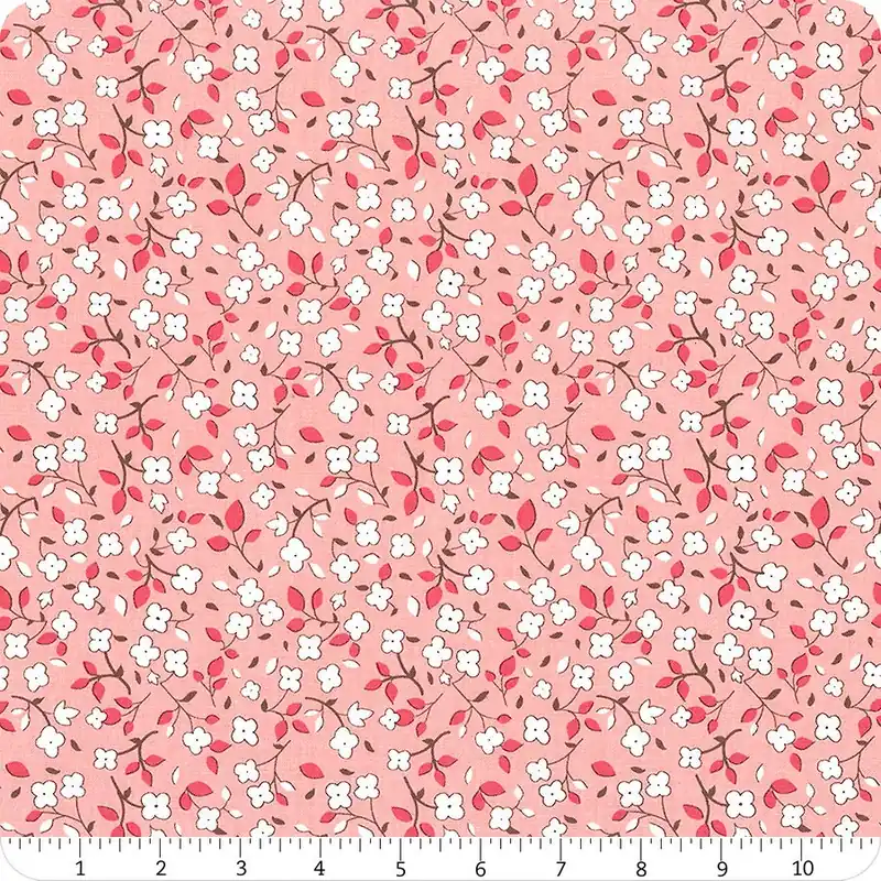 Home Town Heirloom Coral Swasey Yardage | SKU# C13590-HEIRCORAL Top Rated
