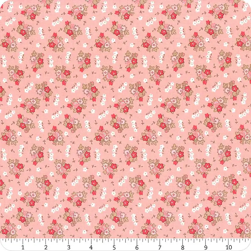 Home Town Heirloom Coral Bills Yardage | SKU# C13582-HEIRCORAL Big Sale