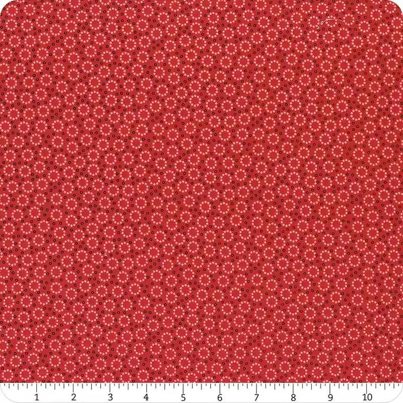 Home Town Schoolhouse Red Miller Yardage | SKU# C13593-SCHRED Hassle-Free Returns