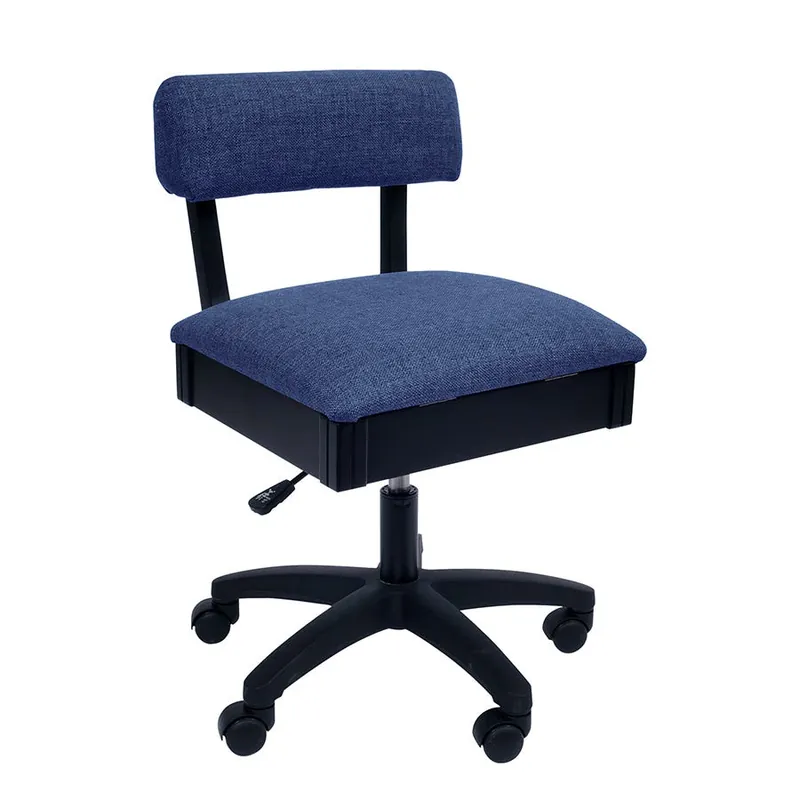 Arrow Duchess Blue Hydraulic Sewing Chair | Arrow Sewing #H8130 Free Returns