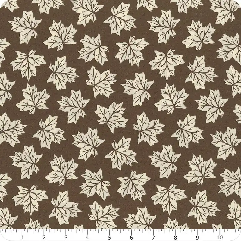 Shades of Autumn Brown Leaves Yardage | SKU# C13472-BROWN Must Have