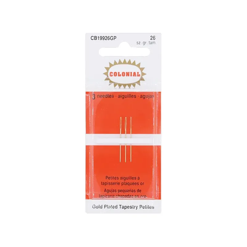 Trending Colonial Size 26 Gold Plated Tapestry Needles | Colonial #CB19926GP