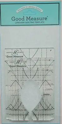 Hassle-Free Returns Long Arm Every Leaf Set 2 Quilting Templates | Amanda Murphy for Good Measure #GMAMEL2
