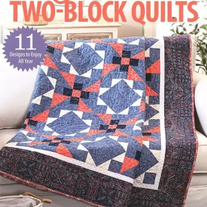 Super Sale Creative Two-Block Quilts Book | Annie's Quilting #141519