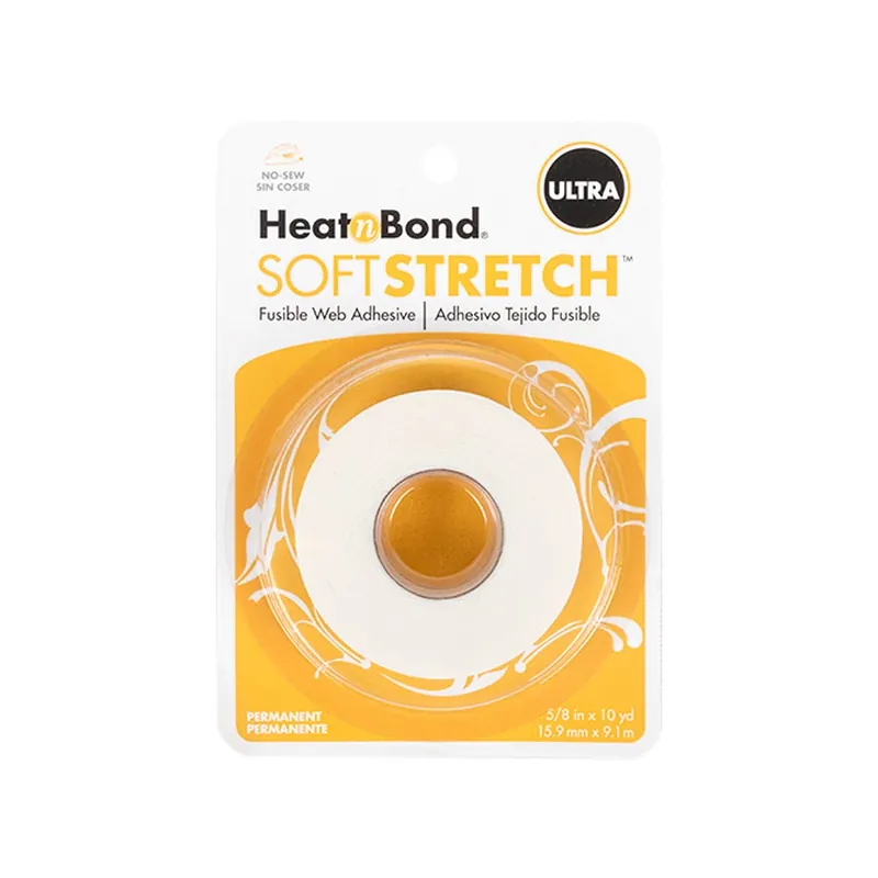Popular 0.625" x 10 Yards Heat n Bond Ultra Soft Stretch Fusible Web Adhesive | Therm-O-Web #3540