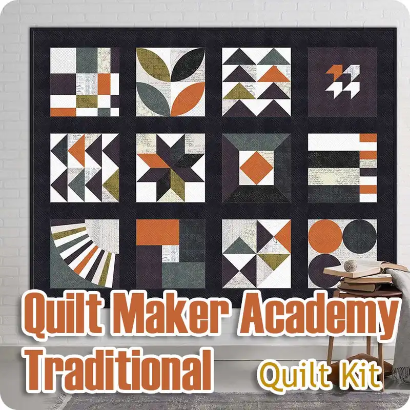 Buy Direct Traditional Quilt Maker Academy Master Class Fabric Kit | Featuring Zen Chic for Moda Fabrics