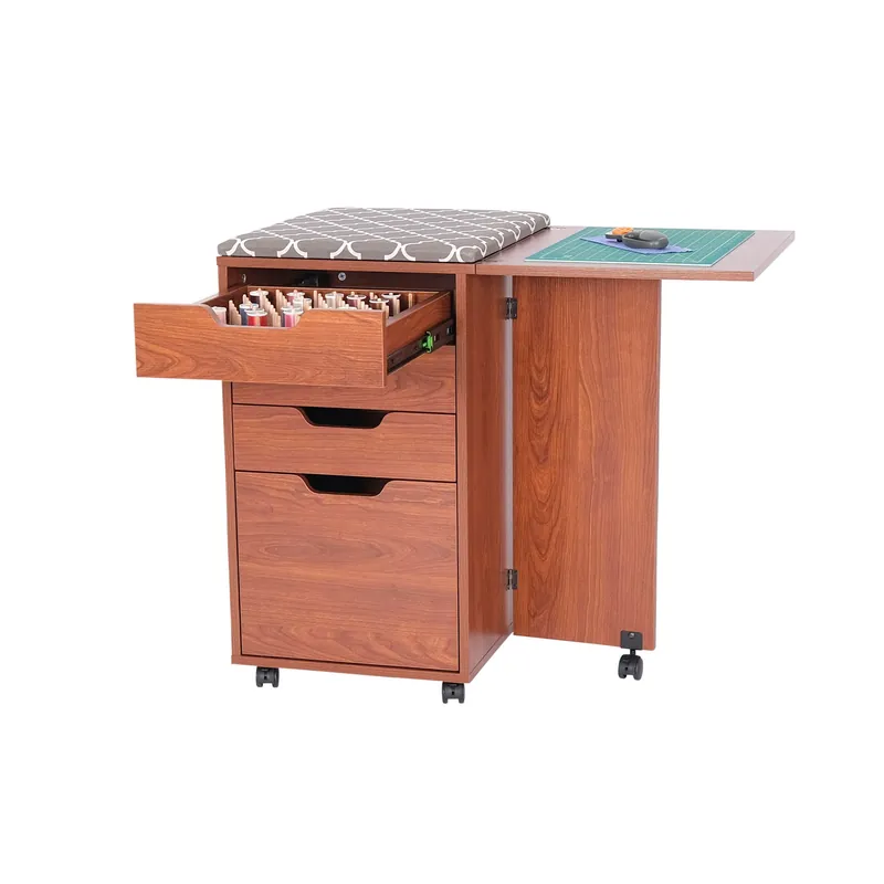 Brand New Teak Kiwi Storage Cabinet | Kangaroo Sewing Furniture #K7105