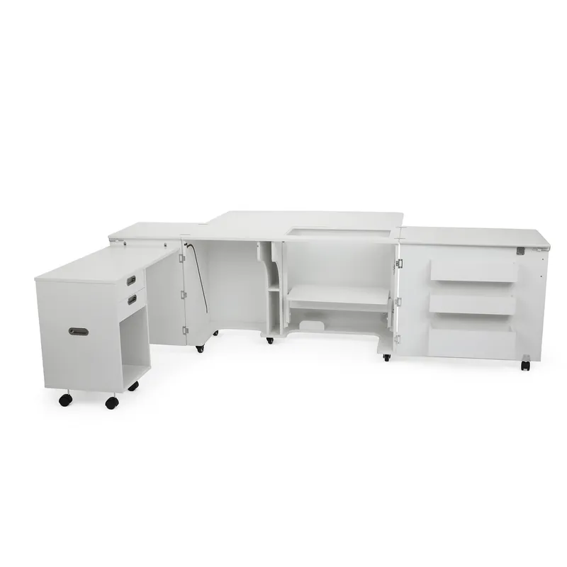 Ash White Aussie Sewing Cabinet | Kangaroo Sewing Furniture #K8611 Cheap