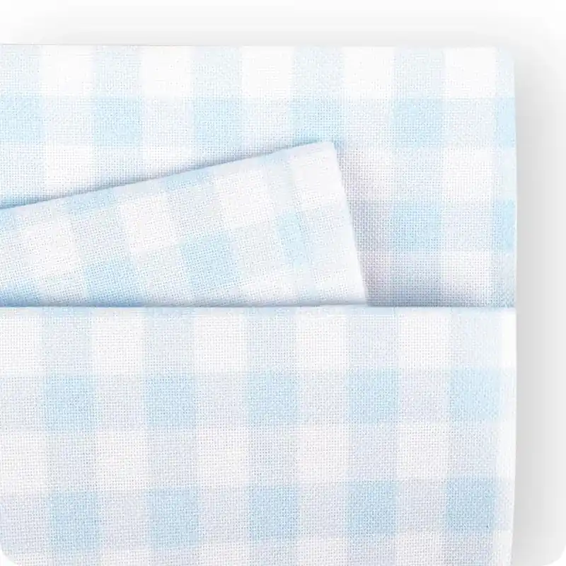 Instant Buy Kimberly's Blue Gingham 32 Count Evenweave 18" x 27" Cross Stitch Cloth | Fabric Flair