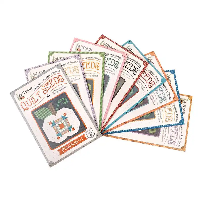 Autumn Quilt Seeds Pattern Set | Lori Holt of Bee in My Bonnet Co. Super Sale