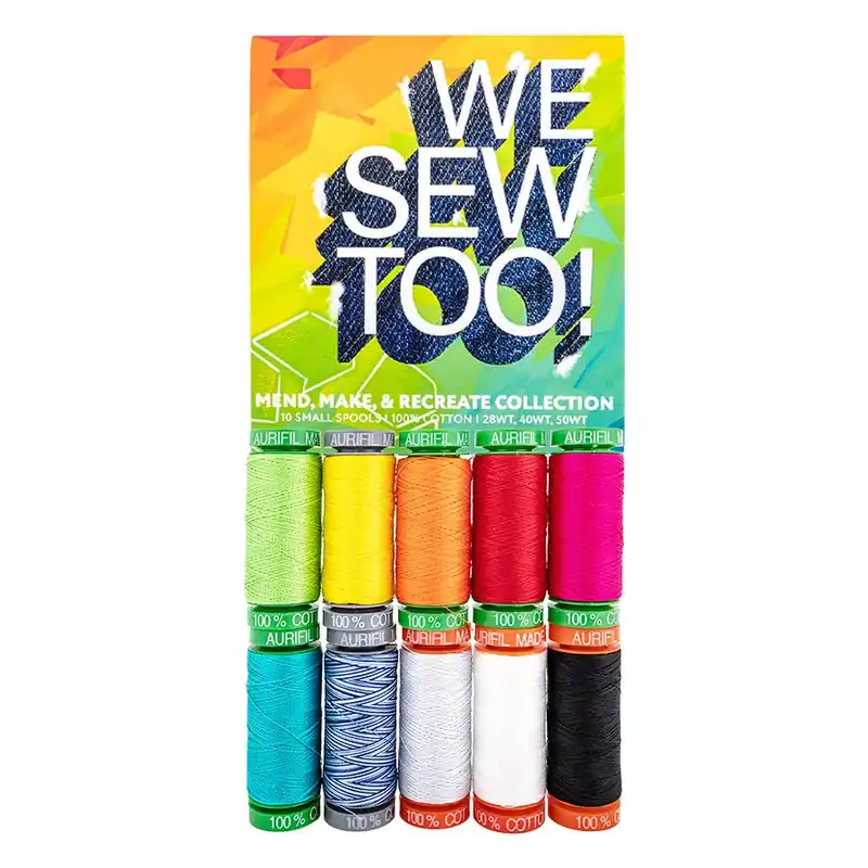 Hot Deal We Sew Too Aurifil Thread Box | Clive Bruder #CBTWSTM10
