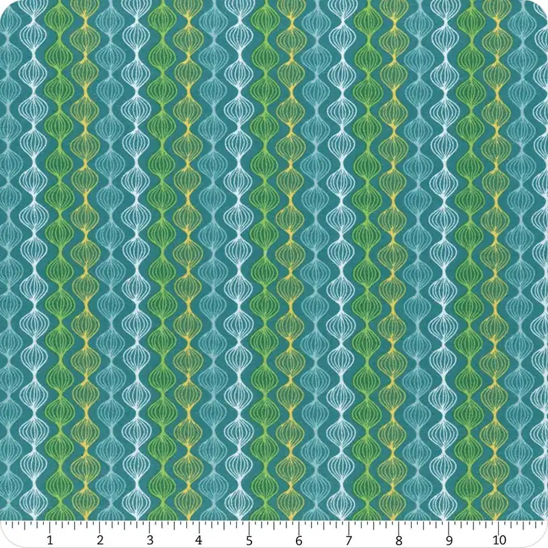 Night Owl Flannel Multi Ogee Stripe Yardage | SKU# F10358-63 Secure Checkout
