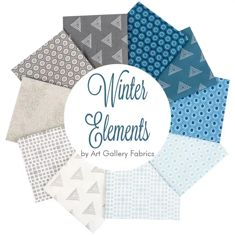 Winter Elements Fat Quarter Bundle | Art Gallery Fabrics Top Rated