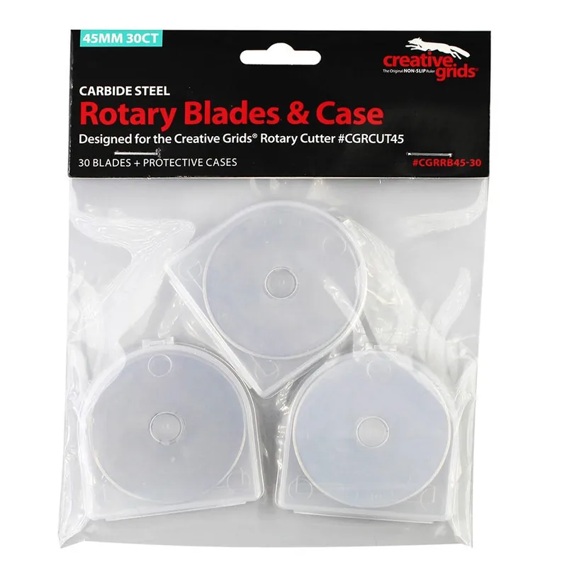 Creative Grids 30 Pack 45mm Rotary Blade | Creative Grids #CGRRB45-30 Last Chance