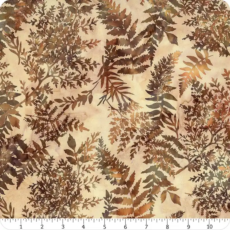 Special Discount Natural Beauty Batiks Autumn Fern Yardage | SKU# U2489-66