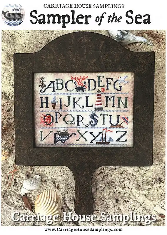 Mega Sale Sampler of the Sea Cross Stitch Pattern | Carriage House Samplings