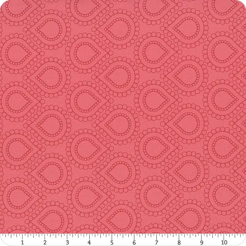 Hot Deal Rainbow Sherbet Cherry Beaded Lotus Yardage | SKU# 45021-36
