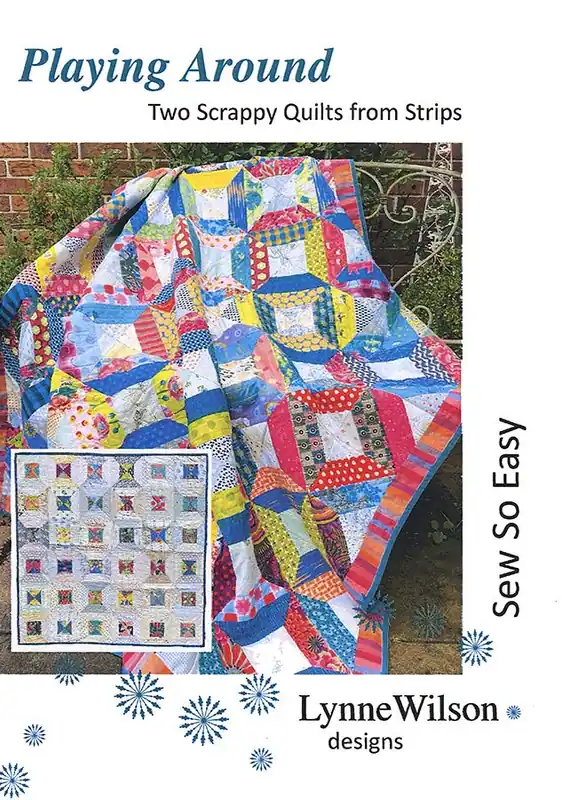 Markdown Playing Around Quilt Pattern | Lynne Wilson Designs #LWD223