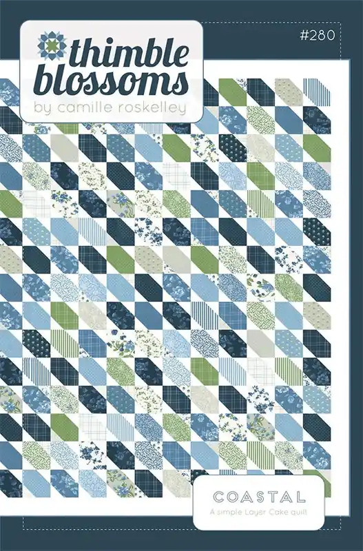 Money Back Guarantee Coastal Quilt Pattern | Thimble Blossoms #TB-280