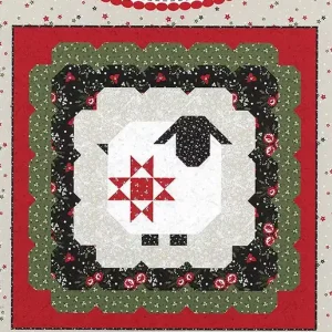 Wooly Wall Hanging Quilt Pattern | Coriander Quilts #CQ-205 Shop Now
