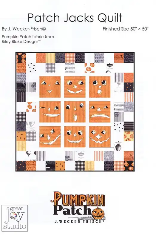 Brand New Patch Jacks Quilt Pattern | J. Wecker Frisch #P120-PATCHJACKS