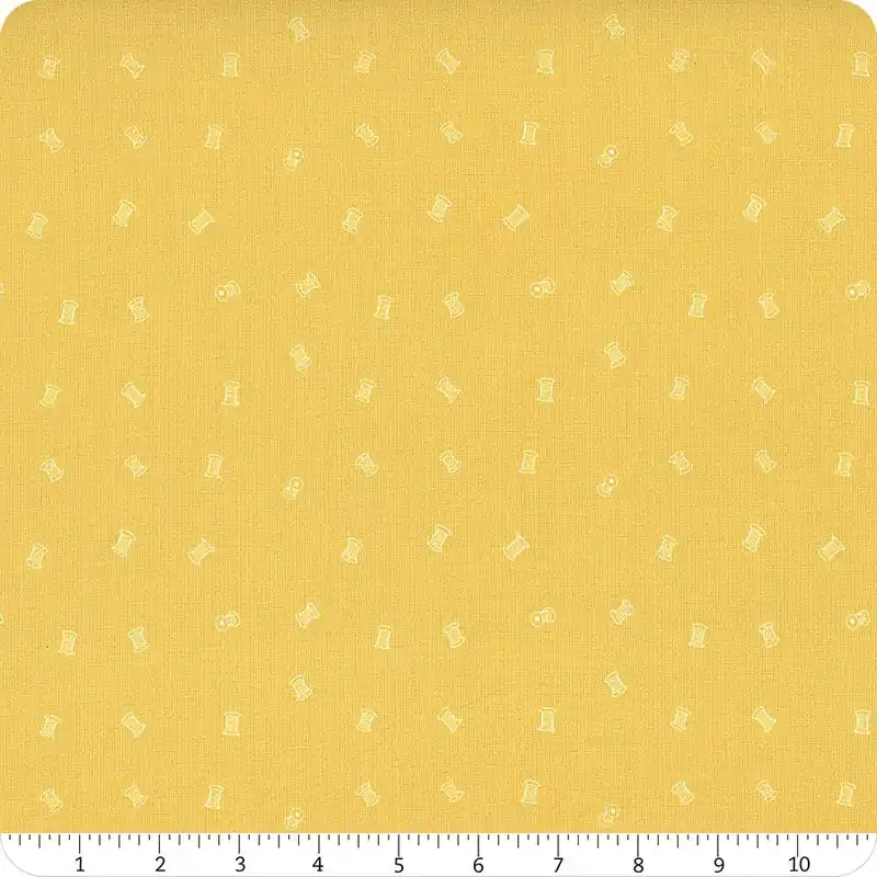 Sew Journal Honey Tiny Spools Yardage | SKU# C13894-HONEY Big Sale